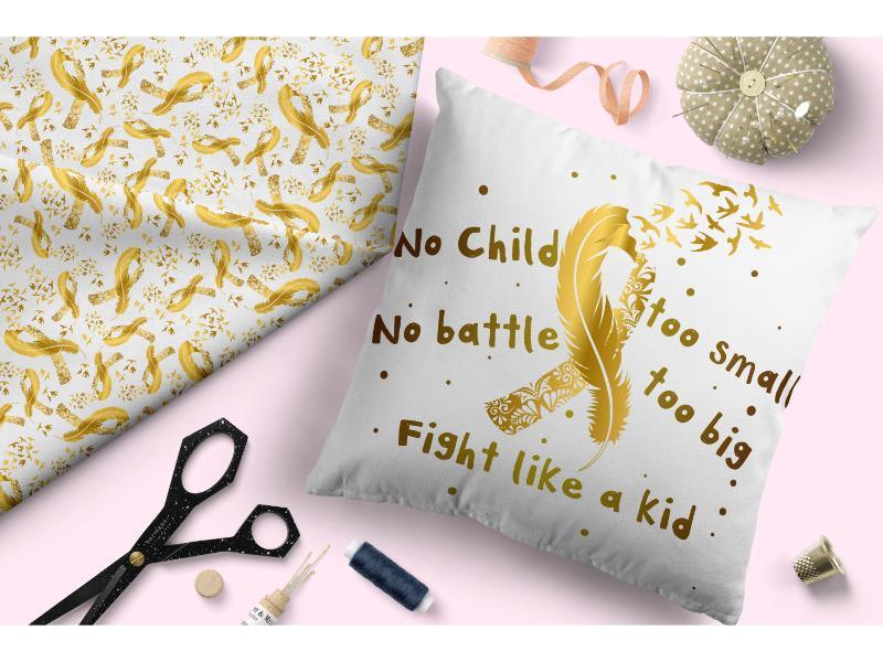 Design 138 Gold Ribbon Fabric – custom printed pre-order fabric Australia | Fabric by Missy Rose