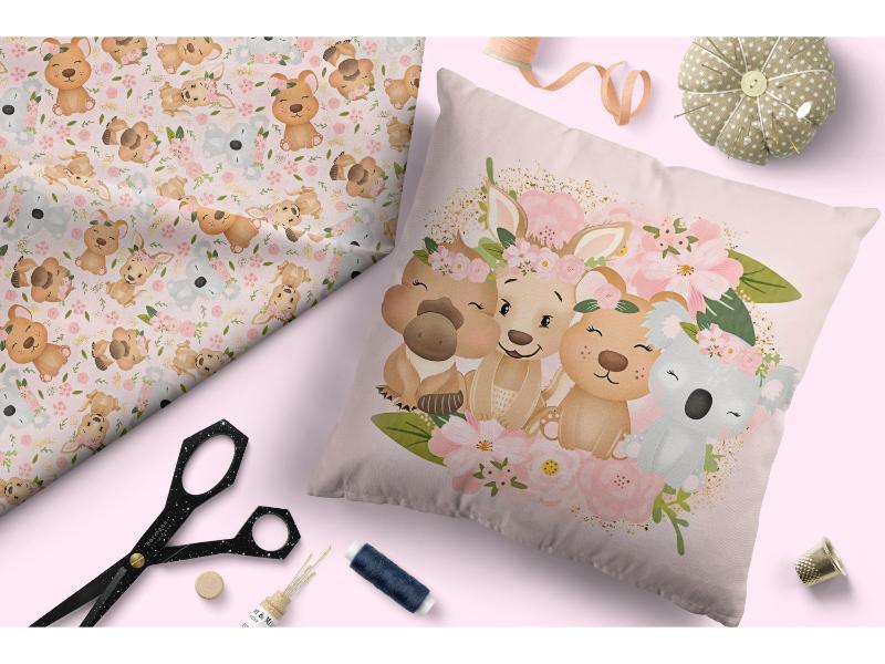 Design 152 Panel Fabric – premium custom printed fabric for sewing | Fabric by Missy Rose