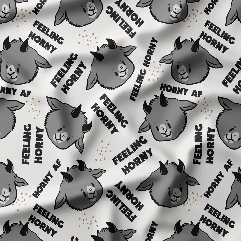 Novelty Swearing Fabric 157 – rude funny novelty fabric, pre-order by the metre | Fabric by Missy Rose