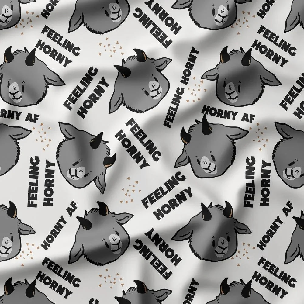 Novelty Swearing Fabric 157 – rude funny novelty fabric, pre-order by the metre | Fabric by Missy Rose