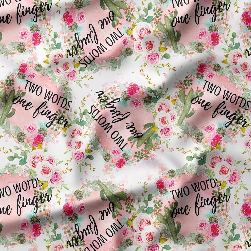 Novelty Swearing Fabric 158 – cheeky rude print fabric for sewing, pre-order | Fabric by Missy Rose