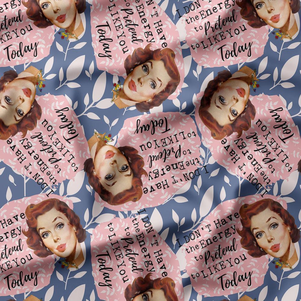 Novelty Swearing Fabric 164 – rude funny novelty fabric, pre-order by the metre | Fabric by Missy Rose