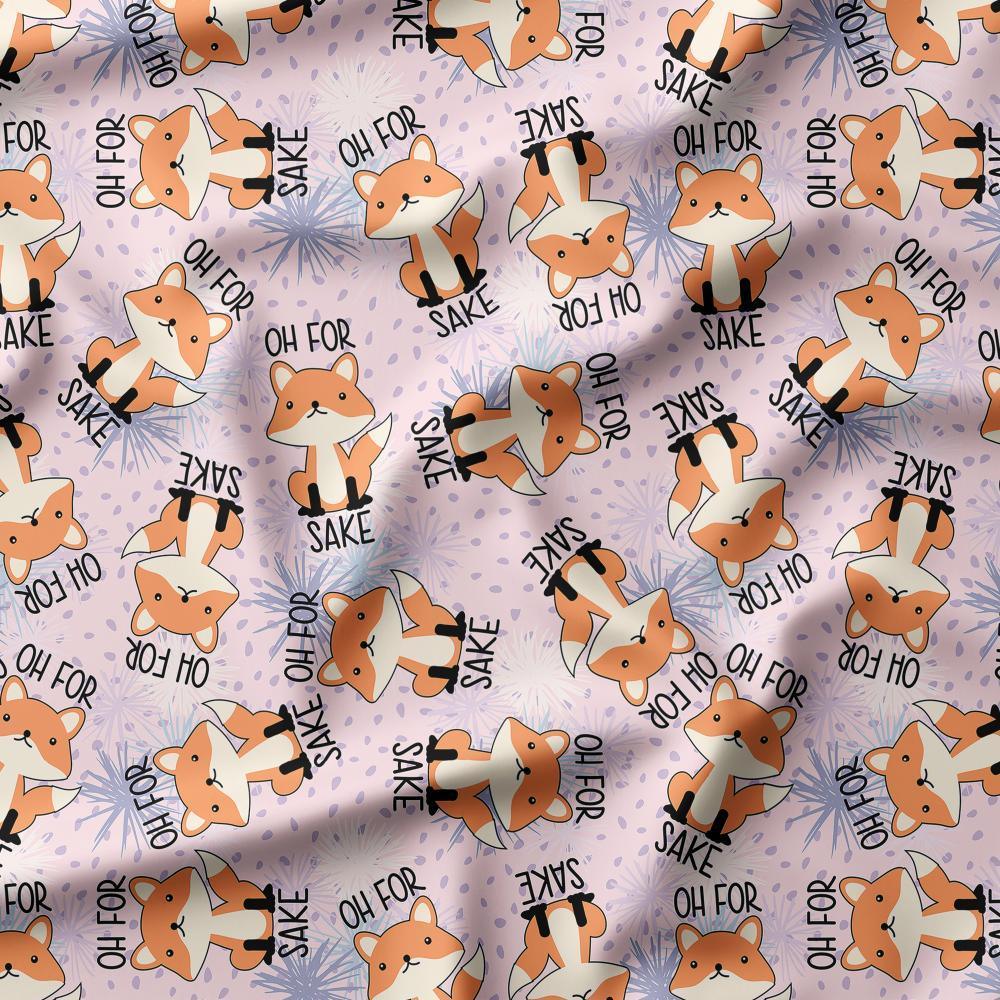 Novelty Swearing Fabric 167 – cheeky rude print fabric for sewing, pre-order | Fabric by Missy Rose