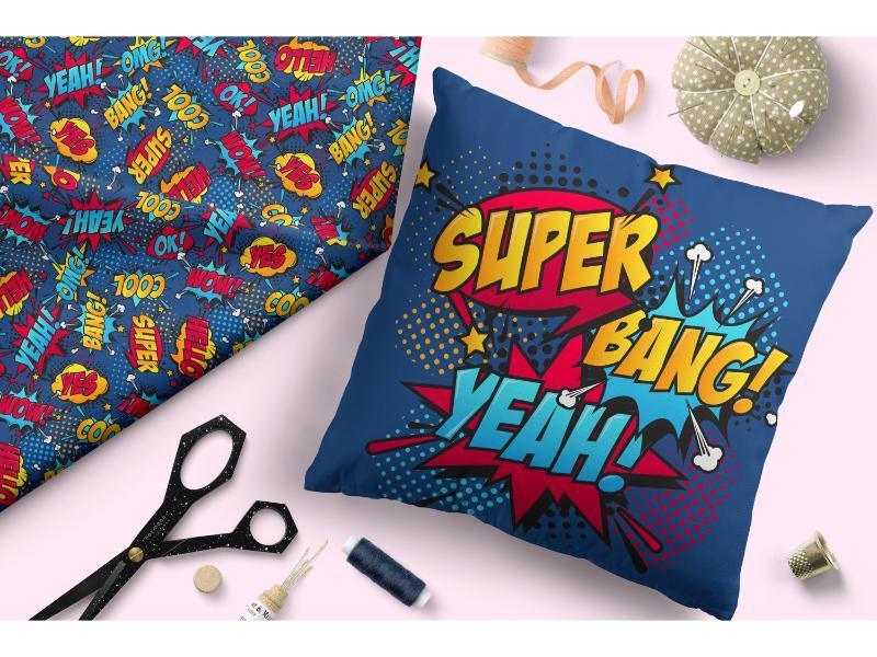 Design 176 Super Fabric – Australian custom printed fabric pre-order | Fabric by Missy Rose