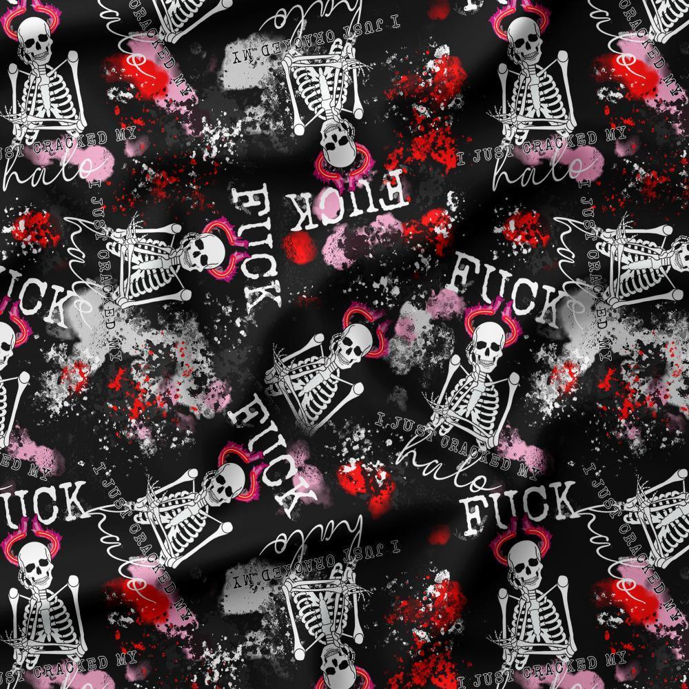 Swear Word Fabric 183 – profanity fabric for sewing, custom printed Australia | Fabric by Missy Rose