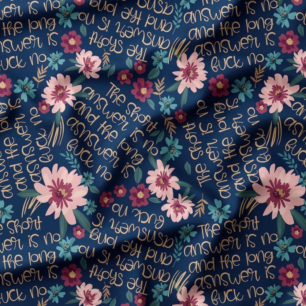 Swear Word Fabric 189 – profanity fabric for sewing, custom printed Australia | Fabric by Missy Rose