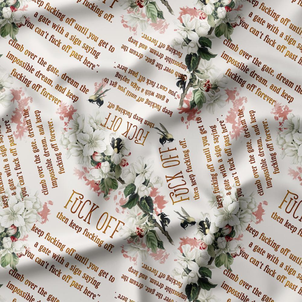 Swear Word Fabric 190 – swear word fabric Australia, custom printed pre-order | Fabric by Missy Rose