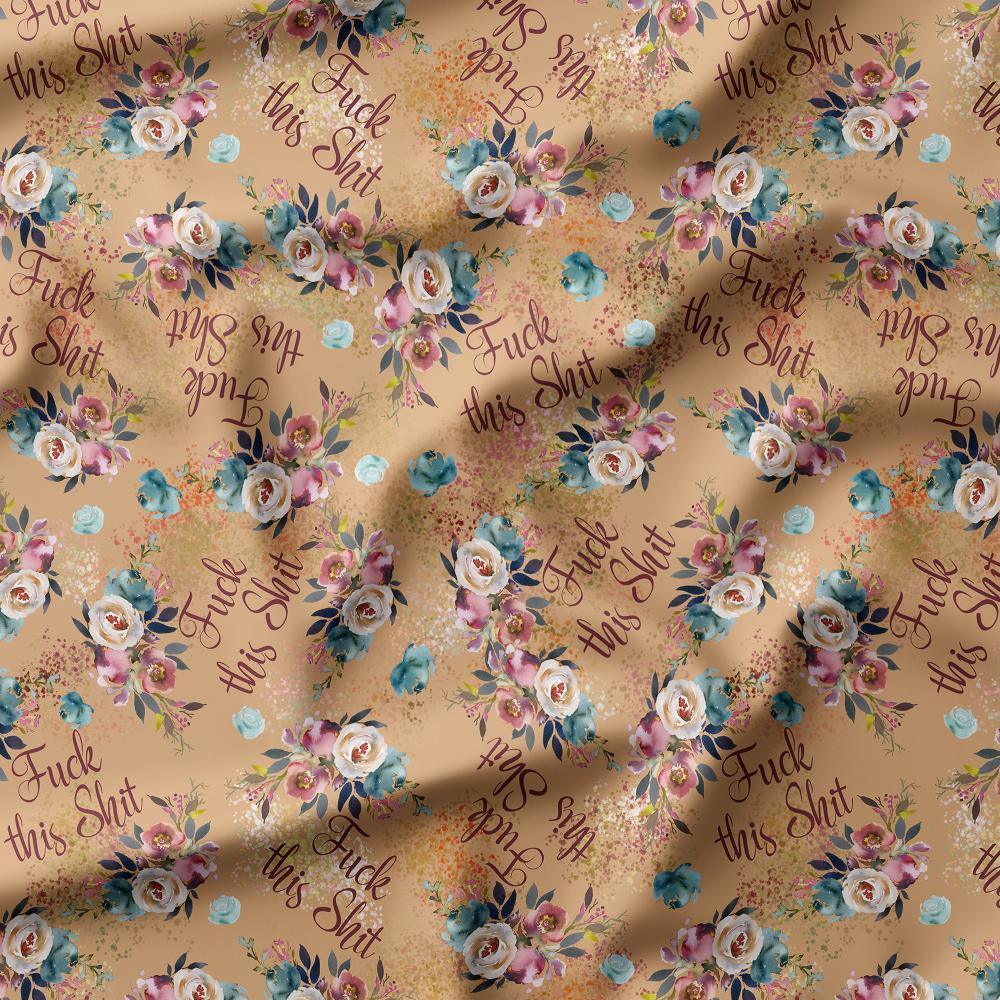 Swear Word Fabric 192 – swearing fabric custom printed Australia, made-to-order | Fabric by Missy Rose