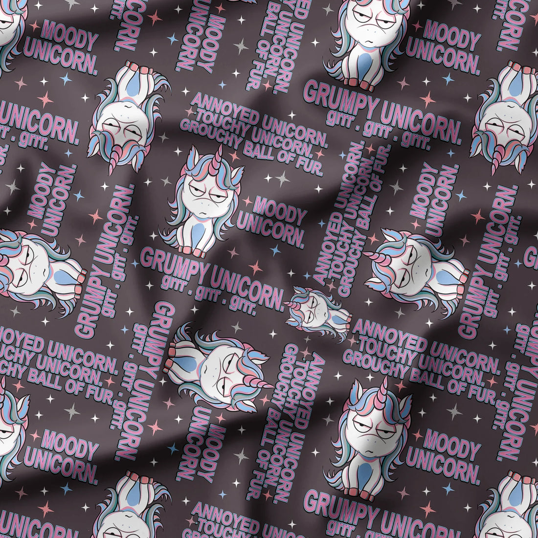 Swear Word Fabric 201 – swearing fabric custom printed Australia, made-to-order | Fabric by Missy Rose