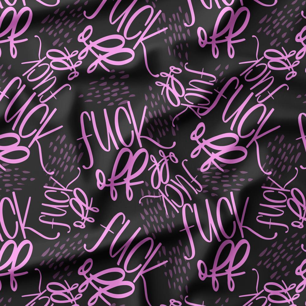 Novelty Swearing Fabric 205 – cheeky rude print fabric for sewing, pre-order | Fabric by Missy Rose