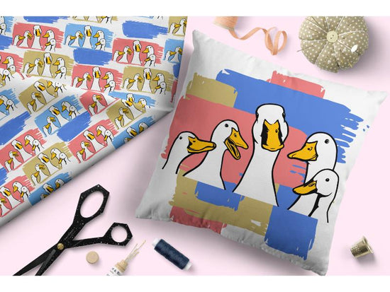 Design 209 - Ducks Fabric