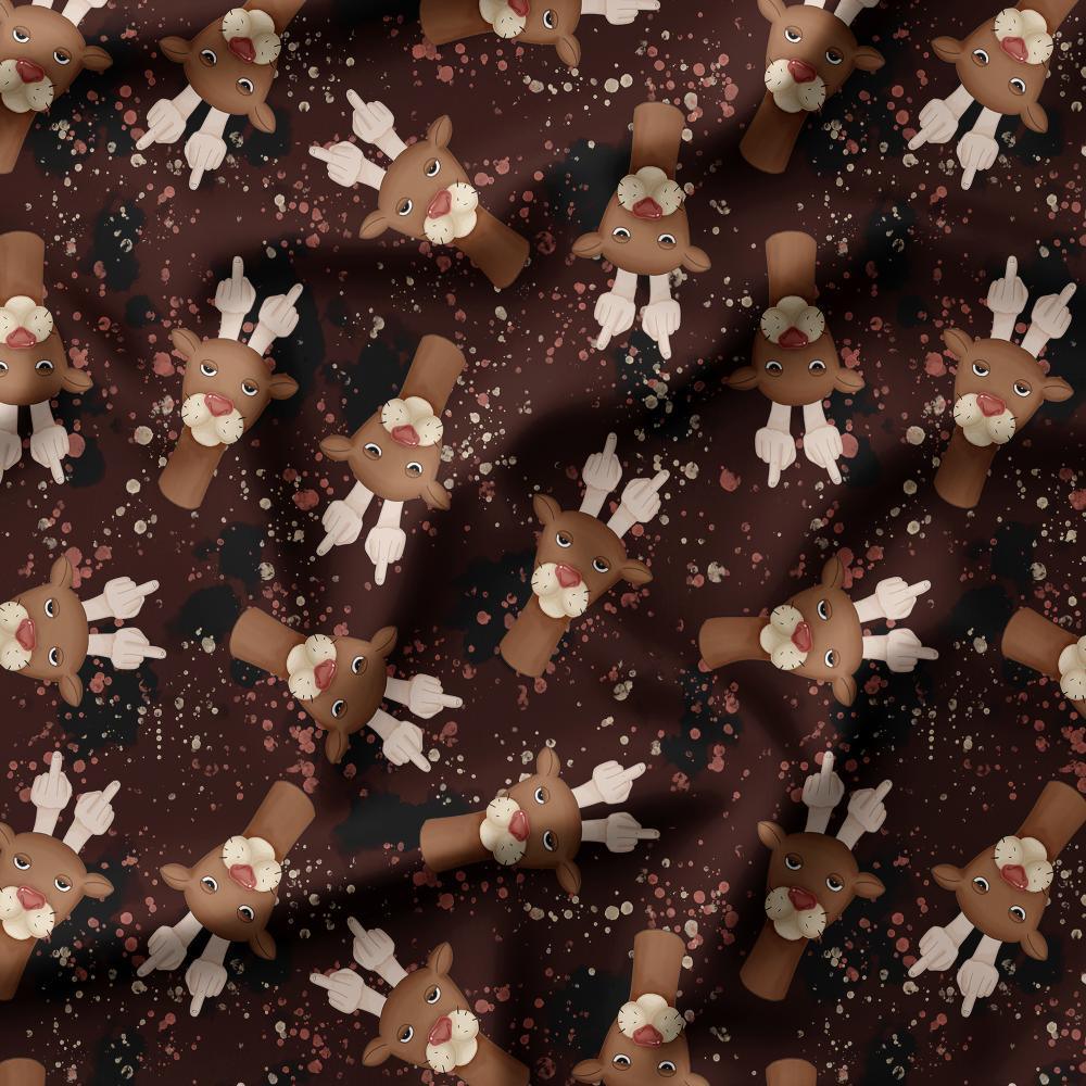 Swear Word Fabric 216 – profanity fabric for sewing, custom printed Australia | Fabric by Missy Rose