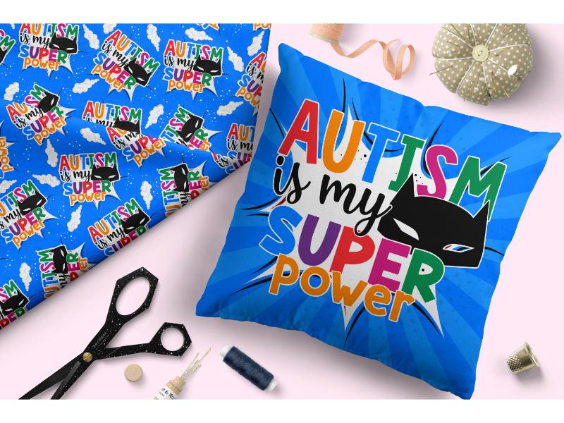 Design 217 - Autism Fabric