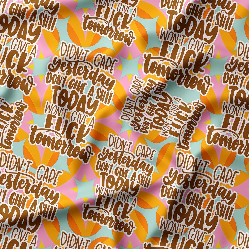 Swear Word Fabric 218 – swear word fabric Australia, custom printed pre-order | Fabric by Missy Rose