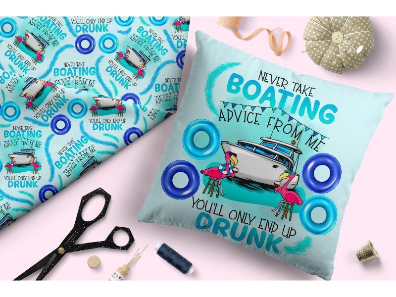 Design 221 Boating Fabric – made-to-order custom fabric by the metre | Fabric by Missy Rose
