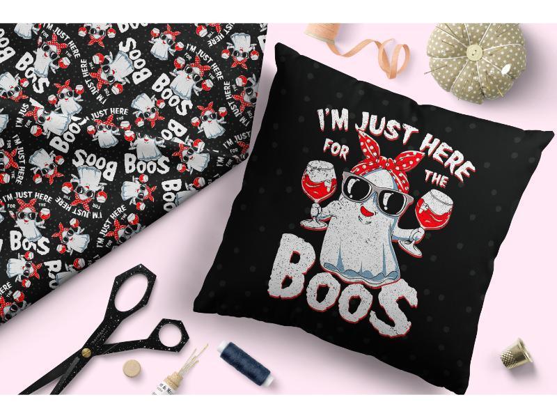 Design 223 Boos Fabric – Australian custom printed fabric pre-order | Fabric by Missy Rose