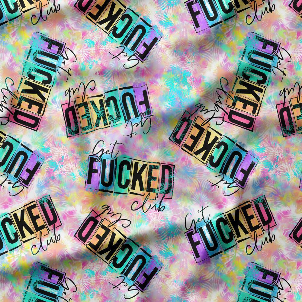 Swear Word Fabric 223 – swearing fabric custom printed Australia, made-to-order | Fabric by Missy Rose