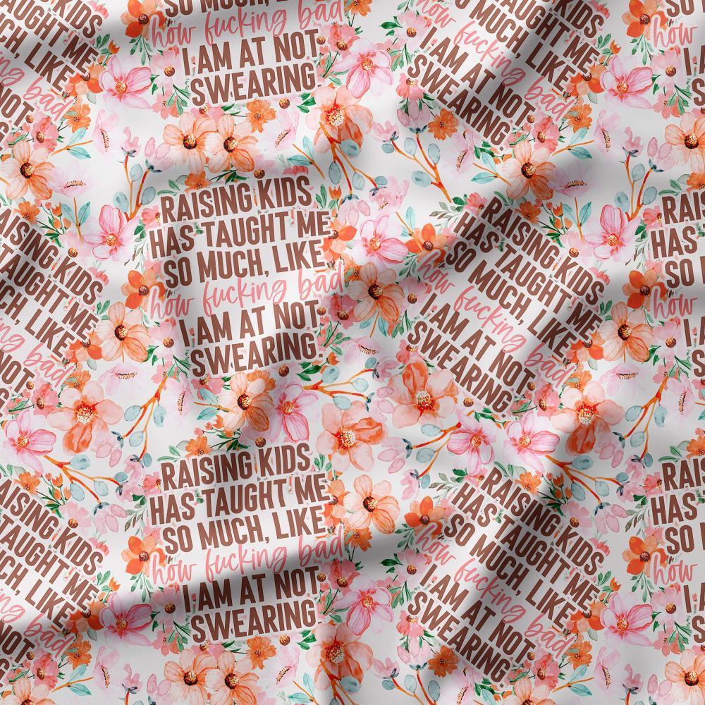 Swear Word Fabric 224 – profanity fabric for sewing, custom printed Australia | Fabric by Missy Rose