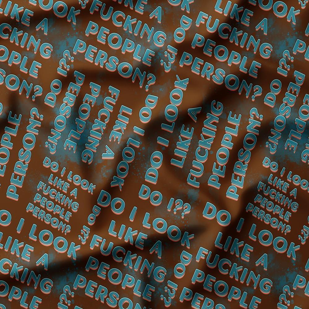 Swear Word Fabric 228 – swear word fabric Australia, custom printed pre-order | Fabric by Missy Rose