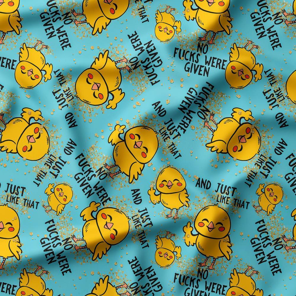 Swear Word Fabric 231 – swearing fabric custom printed Australia, made-to-order | Fabric by Missy Rose