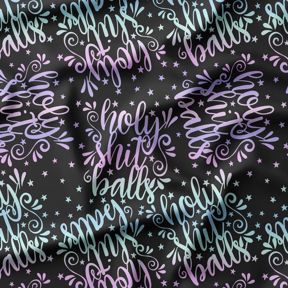 Swear Word Fabric 252 – swearing fabric custom printed Australia, made-to-order | Fabric by Missy Rose