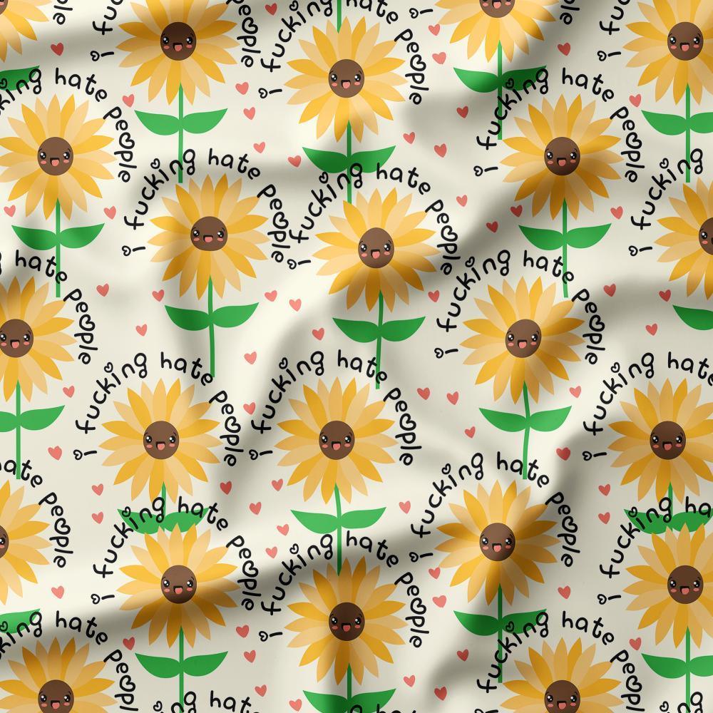 Swear Word Fabric 258 – profanity fabric for sewing, custom printed Australia | Fabric by Missy Rose