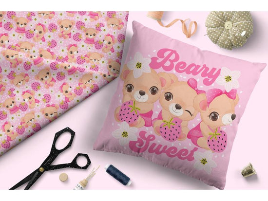 Design 25 - Cute Bear Fabric