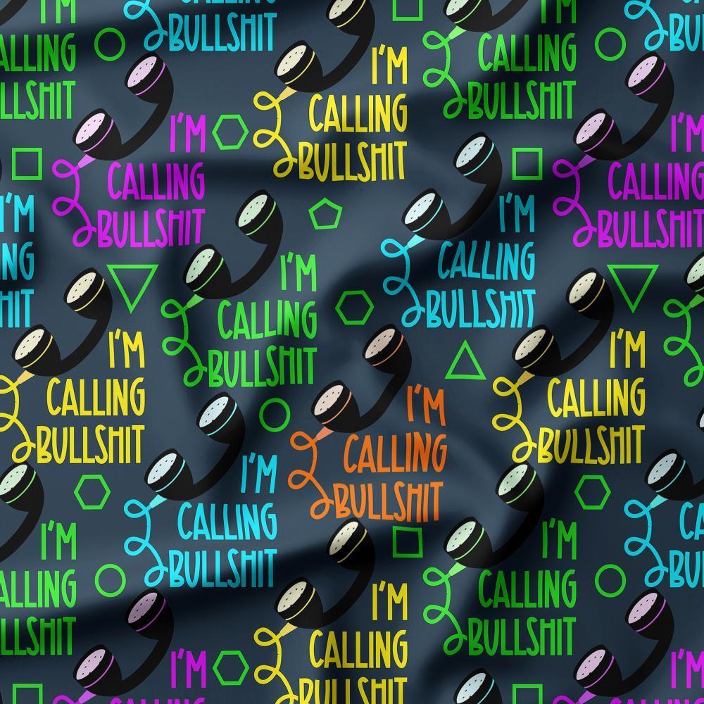 Swear Word Fabric 262 – swearing fabric custom printed Australia, made-to-order | Fabric by Missy Rose