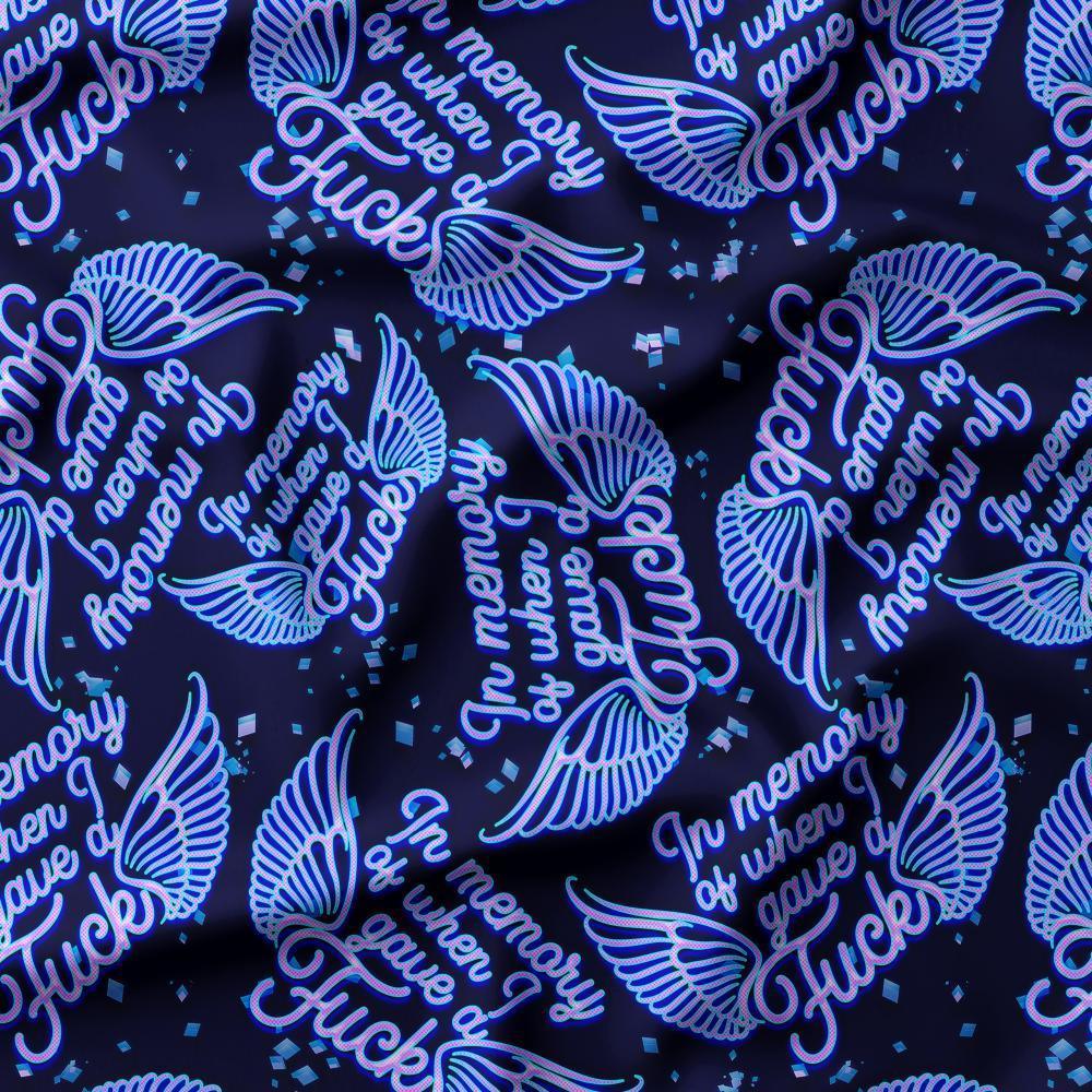 Swear Word Fabric 265 – swearing fabric custom printed Australia, made-to-order | Fabric by Missy Rose