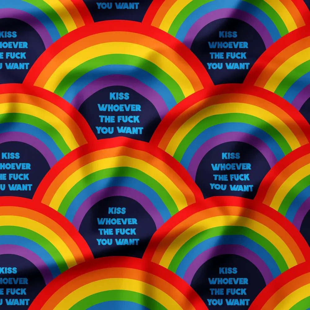 Swear Word Fabric 270 – profanity fabric for sewing, custom printed Australia | Fabric by Missy Rose