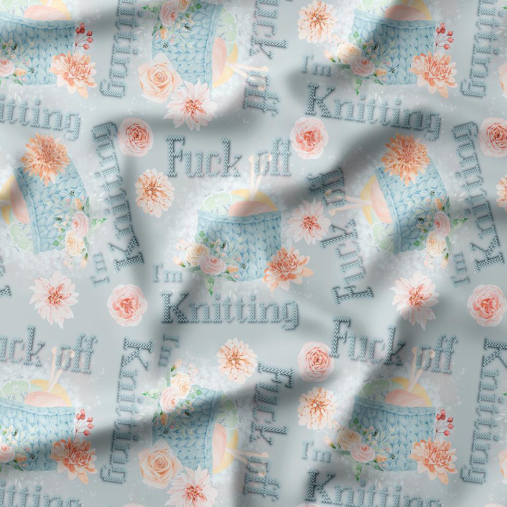 Swear Word Fabric 271 – swearing fabric custom printed Australia, made-to-order | Fabric by Missy Rose