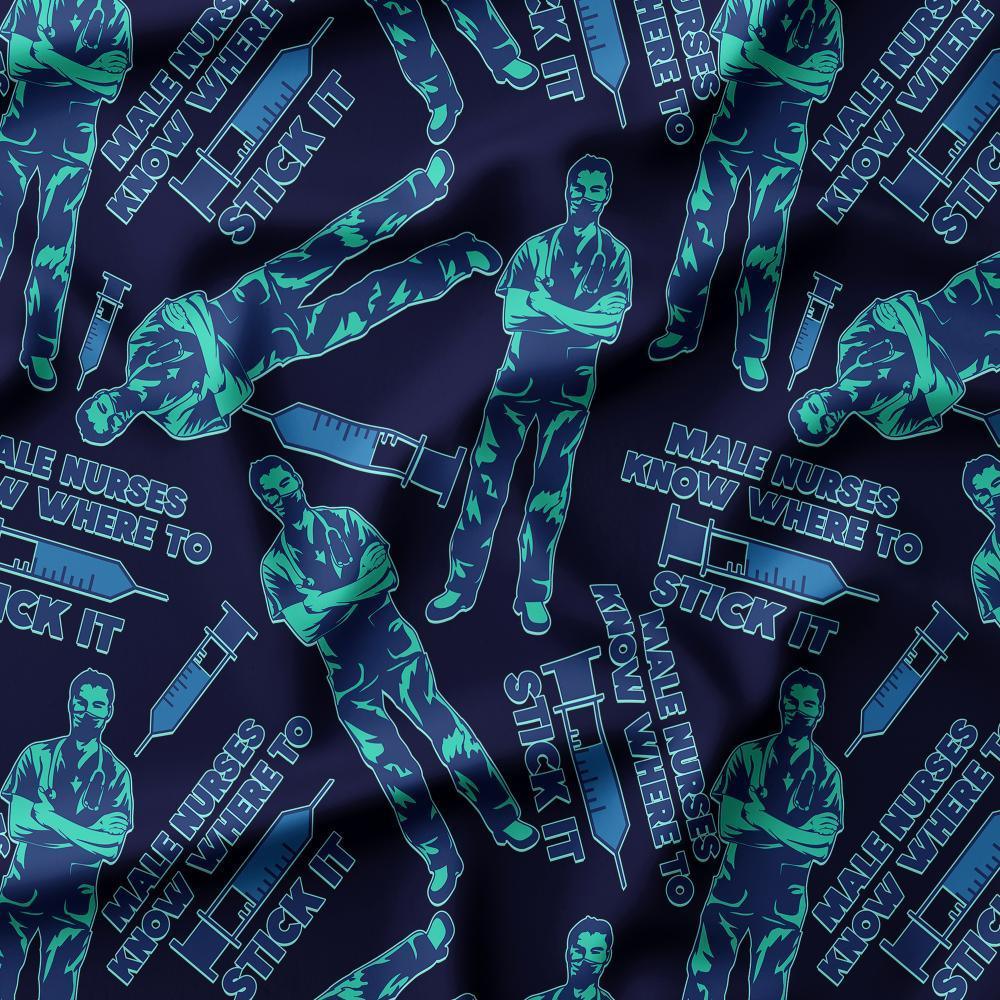 Swear Word Fabric 287 – swearing fabric custom printed Australia, made-to-order | Fabric by Missy Rose