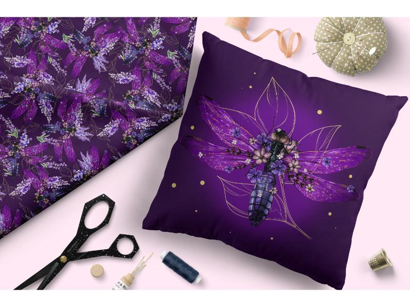 Design 291 Firefly Fabric – made-to-order custom fabric by the metre | Fabric by Missy Rose