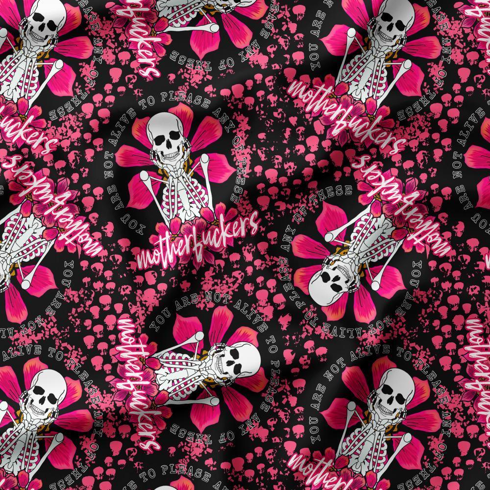 Novelty Swearing Fabric 291 – cheeky rude print fabric for sewing, pre-order | Fabric by Missy Rose