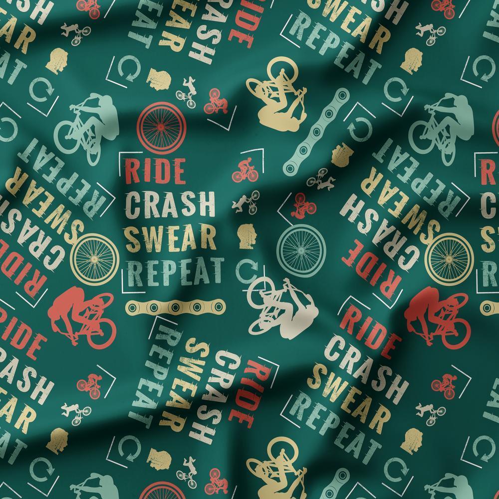 Swear Word Fabric 314 – profanity fabric for sewing, custom printed Australia | Fabric by Missy Rose
