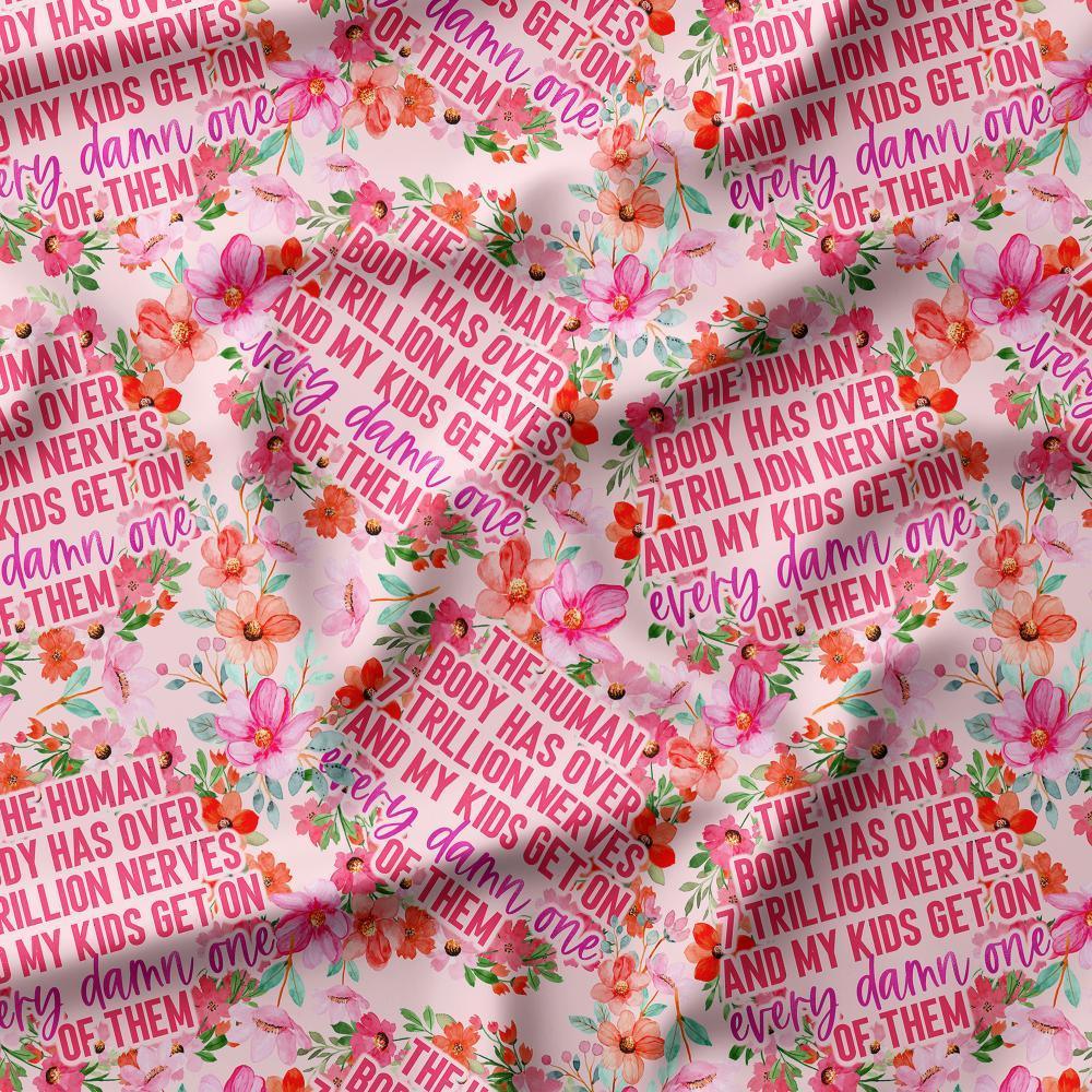 Swear Word Fabric 318 – swearing fabric custom printed Australia, made-to-order | Fabric by Missy Rose