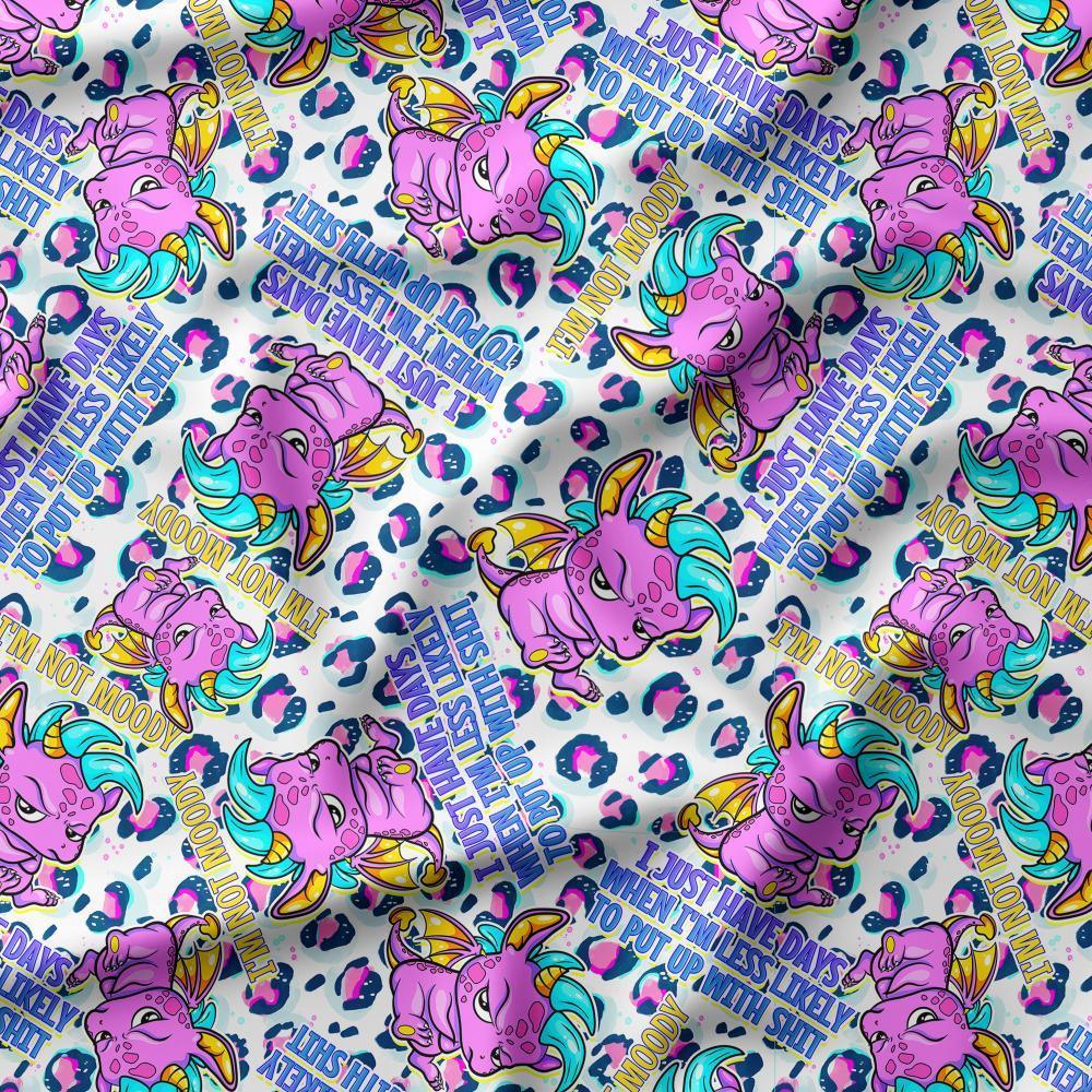 Swear Word Fabric 323 – profanity fabric for sewing, custom printed Australia | Fabric by Missy Rose