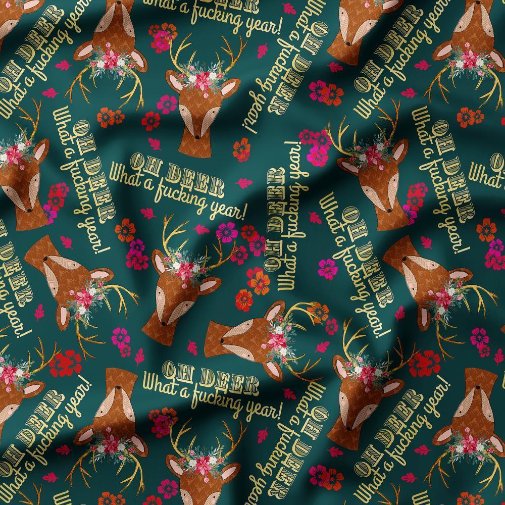 Swear Word Fabric 327 – swearing fabric custom printed Australia, made-to-order | Fabric by Missy Rose