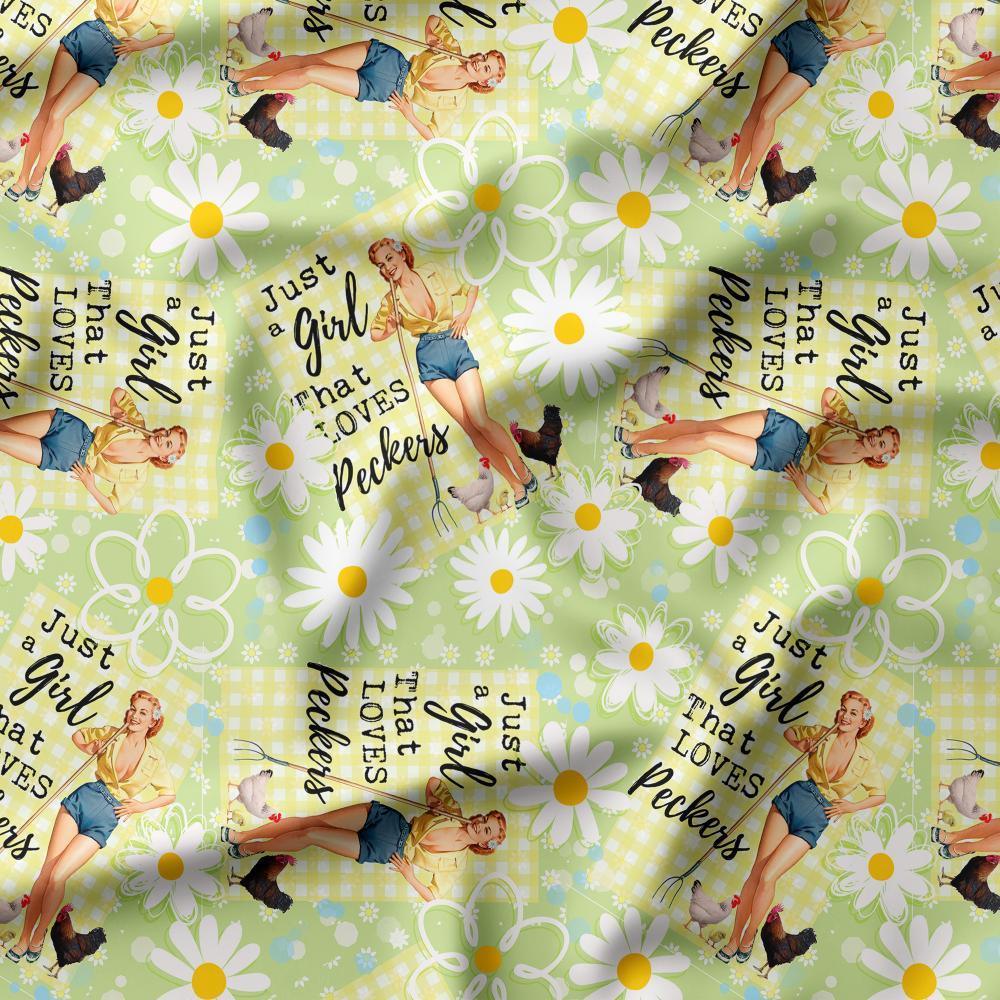 Swear Word Fabric 330 – swearing fabric custom printed Australia, made-to-order | Fabric by Missy Rose