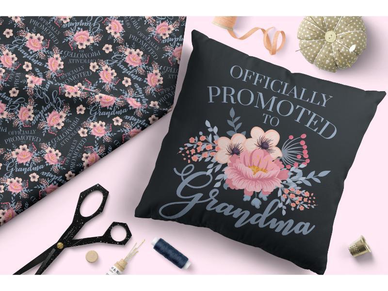 Design 339 Grandma Fabric – Australian custom printed fabric pre-order | Fabric by Missy Rose