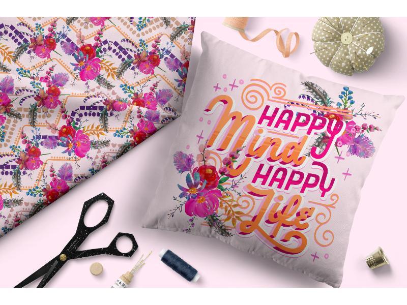 Design 340 Gypsy Floral Fabric – pre-order designer fabric Australia | Fabric by Missy Rose
