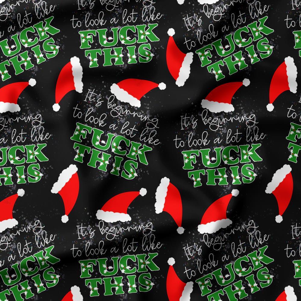 Swear Word Fabric 356 – swearing fabric custom printed Australia, made-to-order | Fabric by Missy Rose