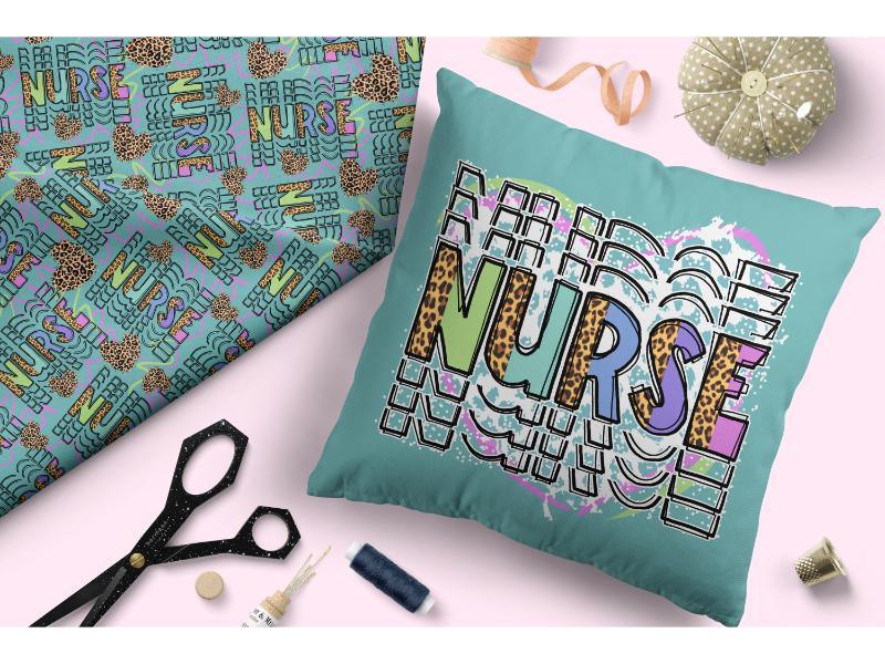 Design 356 Nurse Fabric – pre-order designer fabric Australia | Fabric by Missy Rose