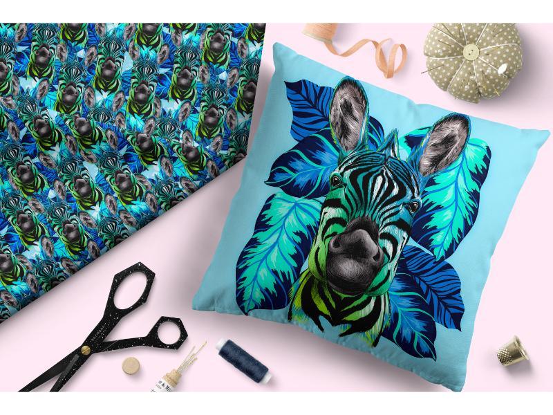 Design 360 Panel Fabric – premium custom printed fabric for sewing | Fabric by Missy Rose