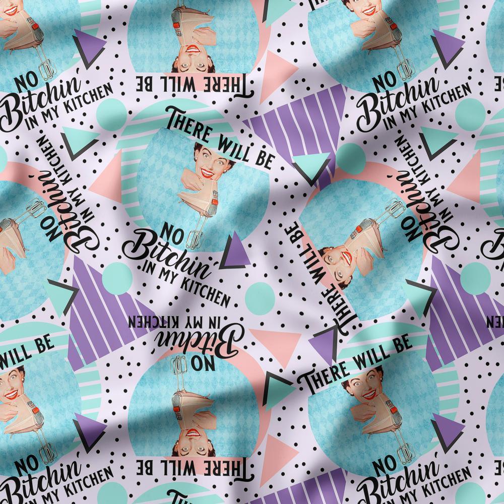 Swear Word Fabric 362 – swearing fabric custom printed Australia, made-to-order | Fabric by Missy Rose