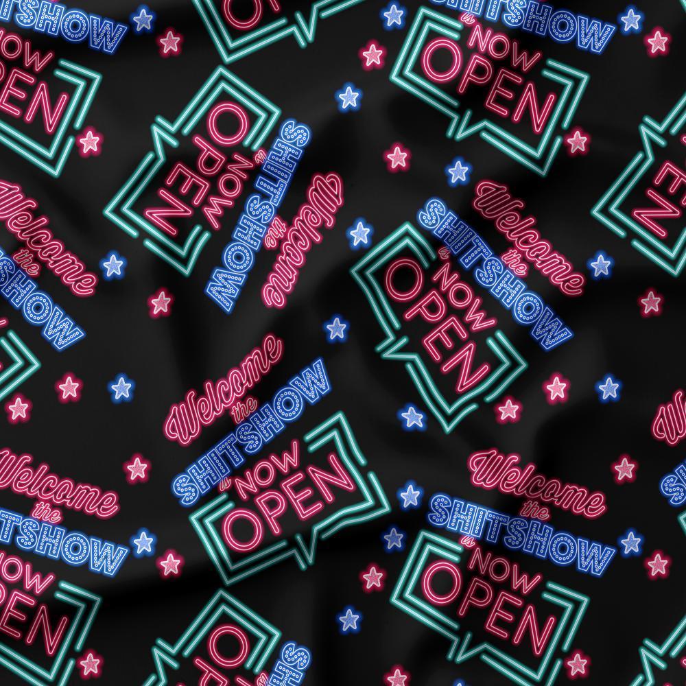 Swear Word Fabric 371 – swearing fabric custom printed Australia, made-to-order | Fabric by Missy Rose