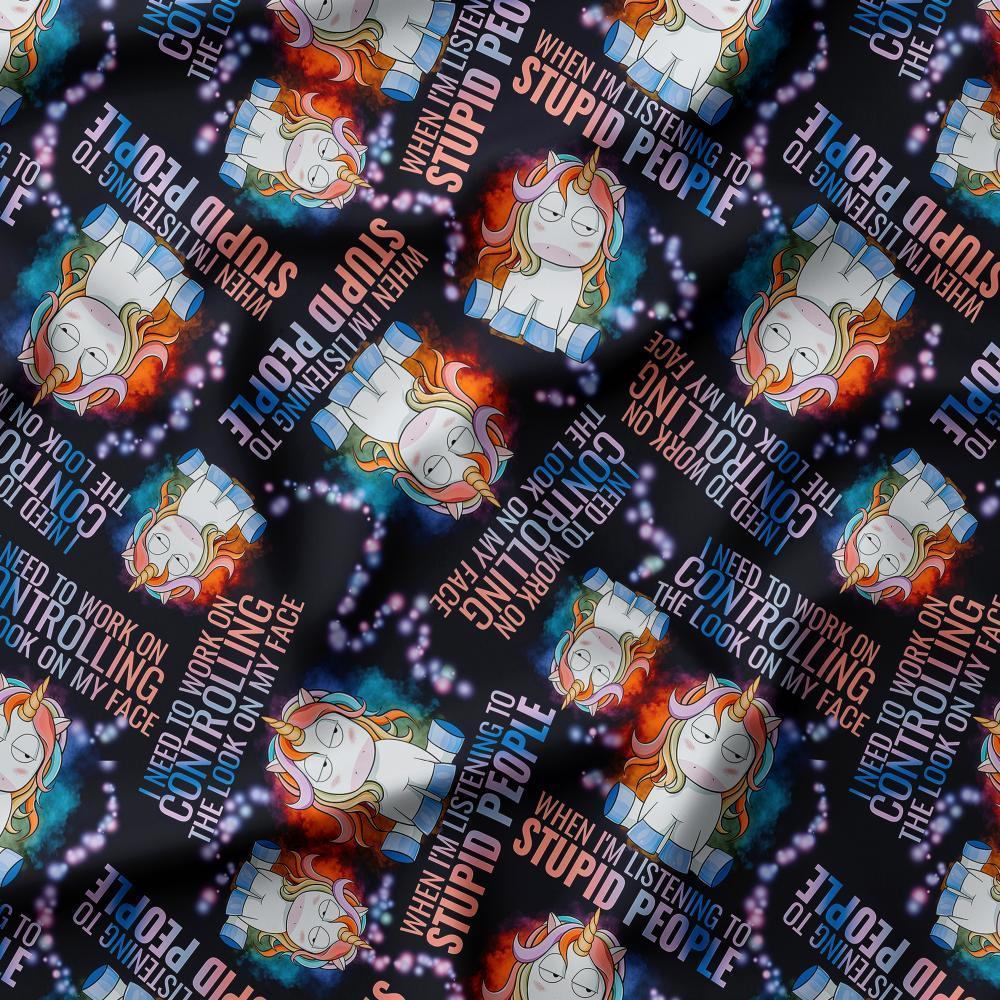 Swear Word Fabric 387 – swearing fabric custom printed Australia, made-to-order | Fabric by Missy Rose