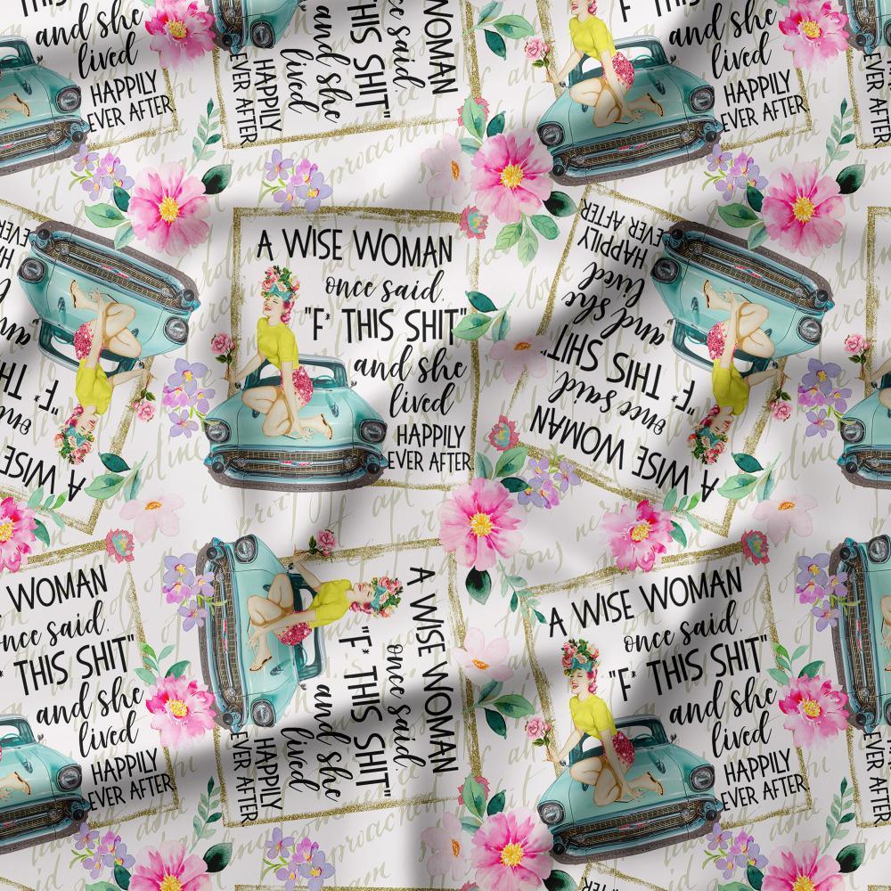 Novelty Swearing Fabric 39 – rude funny novelty fabric, pre-order by the metre | Fabric by Missy Rose