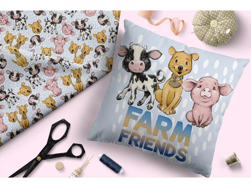 Design 4 Panel Fabric – Australian custom printed fabric pre-order | Fabric by Missy Rose
