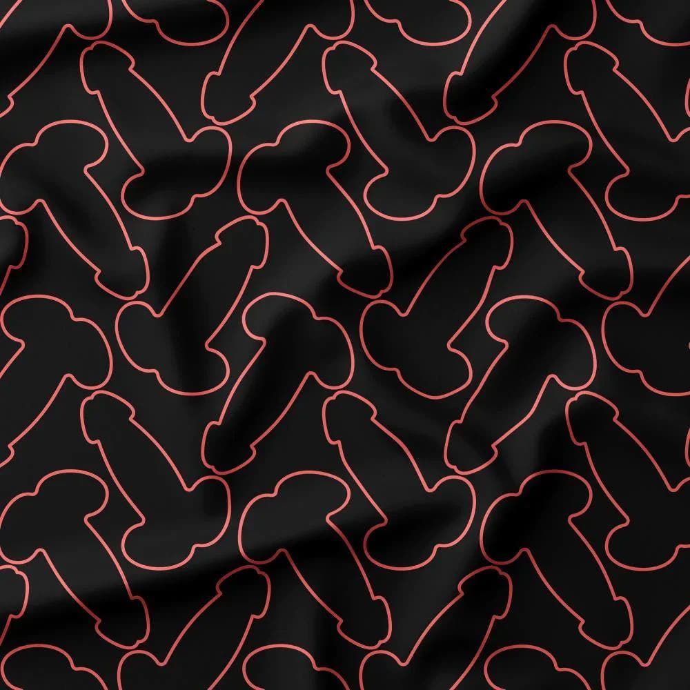 Swear Word Fabric 409 – profanity fabric for sewing, custom printed Australia | Fabric by Missy Rose